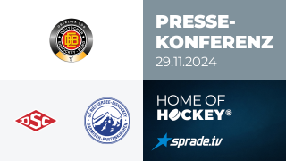 29.11.2024 - Pressekonferenz - Deggendorfer SC vs. SC Riessersee