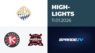 11.01.2026 - Highlights - EHC Klostersee vs. Peißenberg Miners