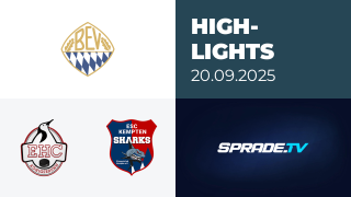 20.09.2025 - Highlights - EHC Königsbrunn vs. ESC Kempten