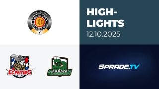 12.10.2025 - Highlights - EC Peiting vs. Erding Gladiators