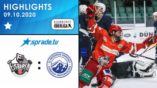 09.10.2020 - Highlights - Eisbären Regensburg vs. SC Riessersee