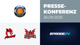 26.09.2025 - Pressekonferenz - Füchse Duisburg vs. Herforder Ice Dragons