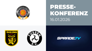 16.01.2026 - Pressekonferenz - Tölzer Löwen vs. EV Füssen