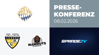 08.02.2026 - Pressekonferenz - ERSC Amberg vs. Schongau Mammuts