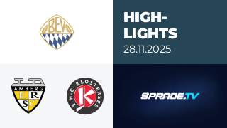 28.11.2025 - Highlights - ERSC Amberg vs. EHC Klostersee