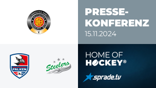 15.11.2024 - Pressekonferenz - Heilbronner Falken vs. Bietigheim Steelers