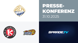 31.10.2025 - Pressekonferenz - EHC Klostersee vs. EHC Waldkraiburg