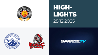 28.12.2025 - Highlights - SC Riessersee vs. ECDC Memmingen Indians