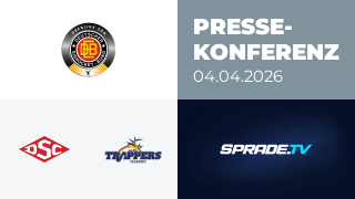 04.04.2026 - Pressekonferenz - Deggendorfer SC vs. Tilburg Trappers