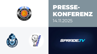 14.11.2025 - Pressekonferenz - KSW IceFighters Leipzig vs. Hammer Eisbären