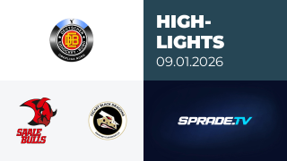 09.01.2026 - Highlights - Saale Bulls Halle vs. TecArt BlackDragons