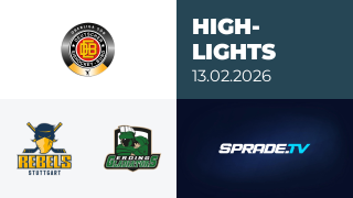 13.02.2026 - Highlights - Stuttgart Rebels vs. Erding Gladiators