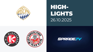 26.10.2025 - Highlights - EHC Klostersee vs. EV Dingolfing