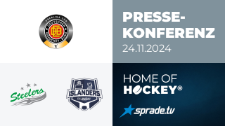 24.11.2024 - Pressekonferenz - Bietigheim Steelers vs. EV Lindau Islanders