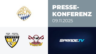 09.11.2025 - Pressekonferenz - ERSC Amberg vs. ESV Buchloe