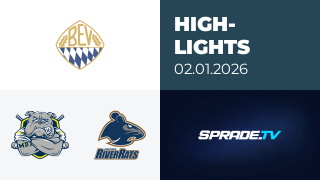 02.01.2026 - Highlights - Schweinfurt Mighty Dogs vs. ESC Riverrats Geretsried