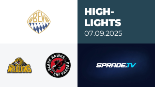 07.09.2025 - Highlights - ERSC Amberg vs. EHF Passau Black Hawks