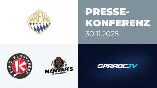 30.11.2025 - Pressekonferenz - EHC Klostersee vs. Schongau Mammuts