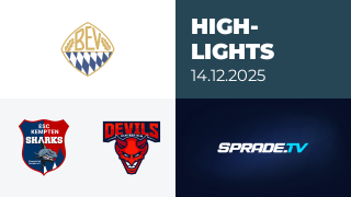 14.12.2025 - Highlights - ESC Kempten vs. Devils Ulm/Neu-Ulm
