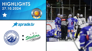 27.10.2024 - Highlights - SC Riessersee vs. Bietigheim Steelers
