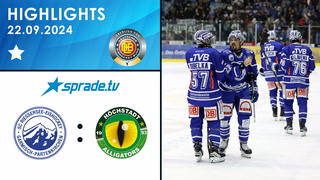 22.09.2024 - Highlights - SC Riessersee vs. Höchstadter EC