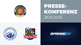 28.10.2025 - Pressekonferenz - SC Riessersee vs. EC Peiting