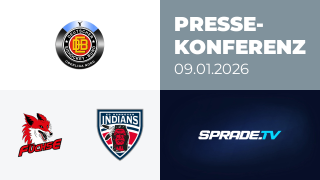 09.01.2026 - Pressekonferenz - Füchse Duisburg vs. Hannover Indians