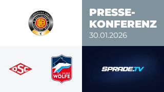 30.01.2026 - Pressekonferenz - Deggendorfer SC vs. Selber Wölfe