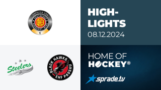 08.12.2024 - Highlights - Bietigheim Steelers vs. EHF Passau Black Hawks