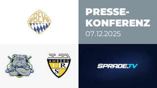 07.12.2025 - Pressekonferenz - Schweinfurt Mighty Dogs vs. ERSC Amberg