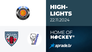 22.11.2024 - Highlights - Hannover Indians vs. Hammer Eisbären