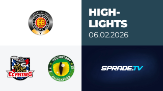 06.02.2026 - Highlights - EC Peiting vs. Höchstadt Alligators