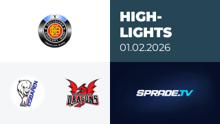 01.02.2026 - Highlights - Hammer Eisbären vs. Herforder Ice Dragons