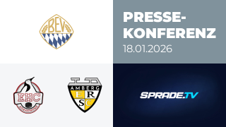 18.01.2026 - Pressekonferenz - EHC Königsbrunn vs. ERSC Amberg