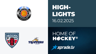 16.02.2025 - Highlights - Hannover Indians vs. Tilburg Trappers