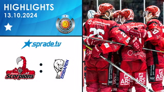 13.10.2024 - Highlights - Hannover Scorpions vs. Hammer Eisbären
