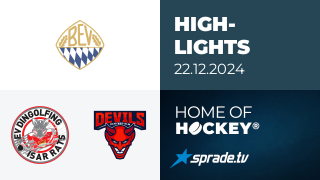 22.12.2024 - Highlights - EV Dingolfing vs. Devils Ulm/Neu-Ulm