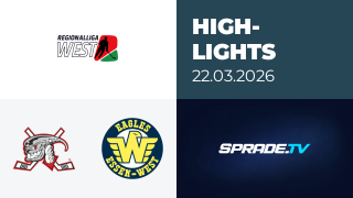 22.03.2026 - Highlights - Eagles Essen-West vs. Ratinger Ice Aliens
