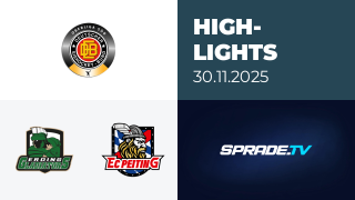 30.11.2025 - Highlights - Erding Gladiators vs. EC Peiting