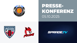 05.10.2025 - Pressekonferenz - Hannover Indians vs. Füchse Duisburg