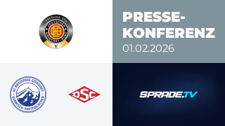 01.02.2026 - Pressekonferenz - SC Riessersee vs. Deggendorfer SC