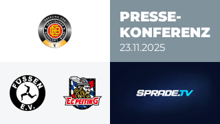 23.11.2025 - Pressekonferenz - EV Füssen vs. EC Peiting