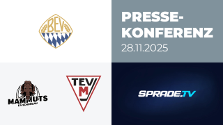 28.11.2025 - Pressekonferenz - Schongau Mammuts vs. TEV Miesbach