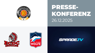 26.12.2025 - Pressekonferenz - ECDC Memmingen Indians vs. Selber Wölfe