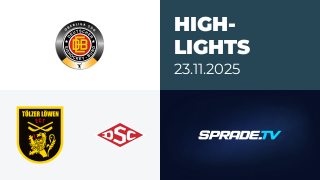 23.11.2025 - Highlights - Tölzer Löwen vs. Deggendorfer SC