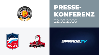 22.03.2026 - Pressekonferenz - Selber Wölfe vs. Hannover Scorpions