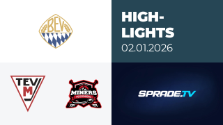 02.01.2026 - Highlights - TEV Miesbach vs. Peißenberg Miners
