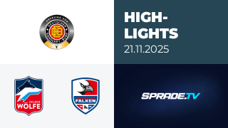 21.11.2025 - Highlights - Selber Wölfe vs. Heilbronner Falken