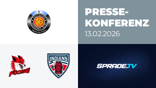 13.02.2026 - Pressekonferenz - Füchse Duisburg vs. Hannover Indians