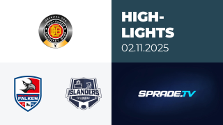 02.11.2025 - Highlights - Heilbronner Falken vs. EV Lindau Islanders
